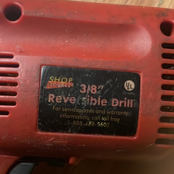3/8” Reversible Drill Shop Source - Picture 3 of 12